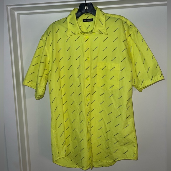 Balenciaga monogram shirt